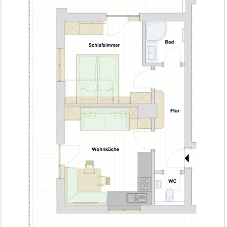 Lägenhet Annelies Tux